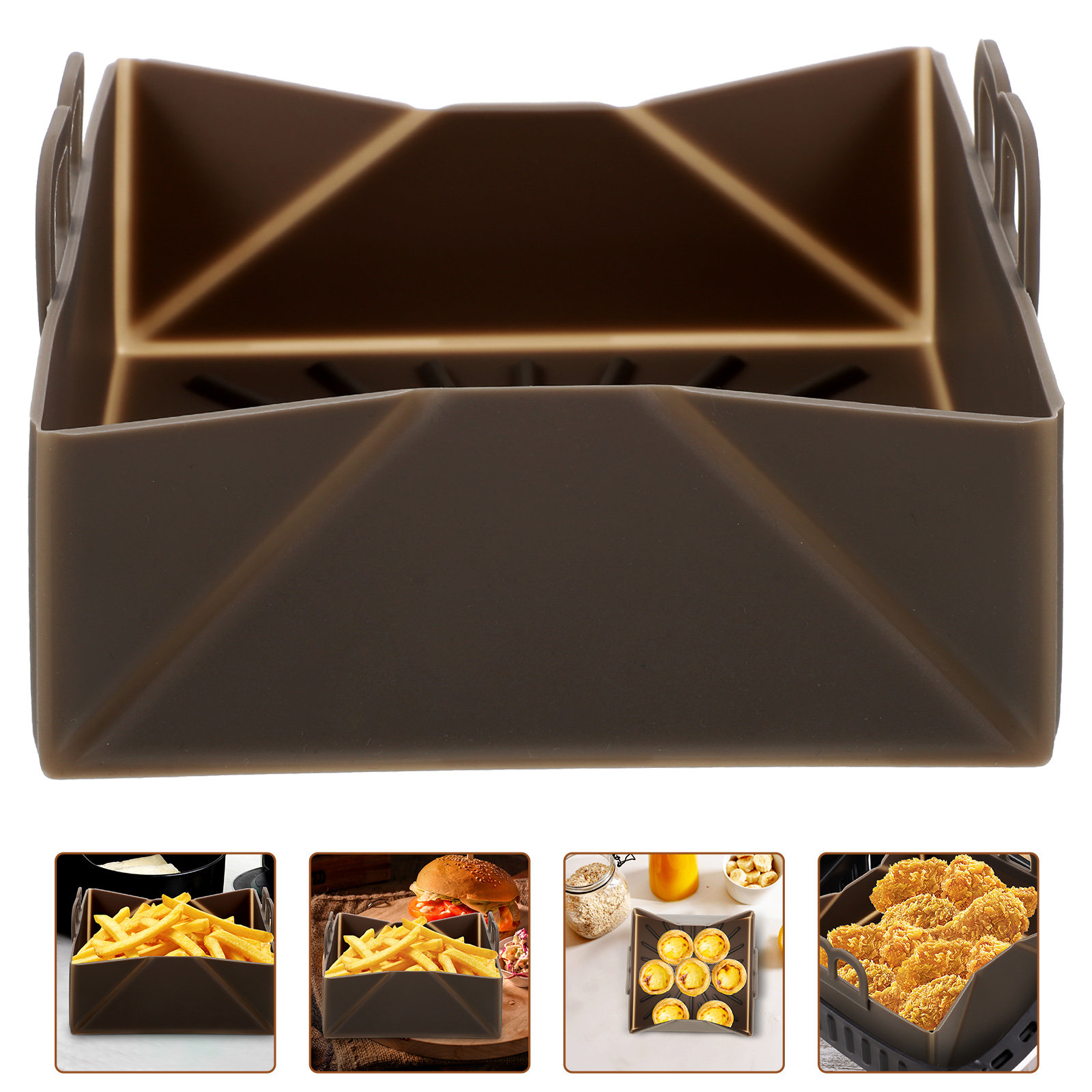 Air Fryer Silicone Pot Liner - Revestimiento de silicona para freidora de