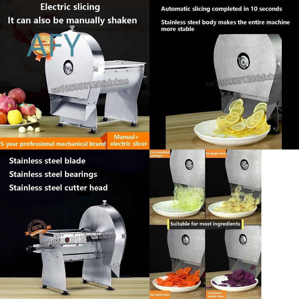 Automatic Meat Slicer Home - Rebanadora Eléctrica de Carne para Uso