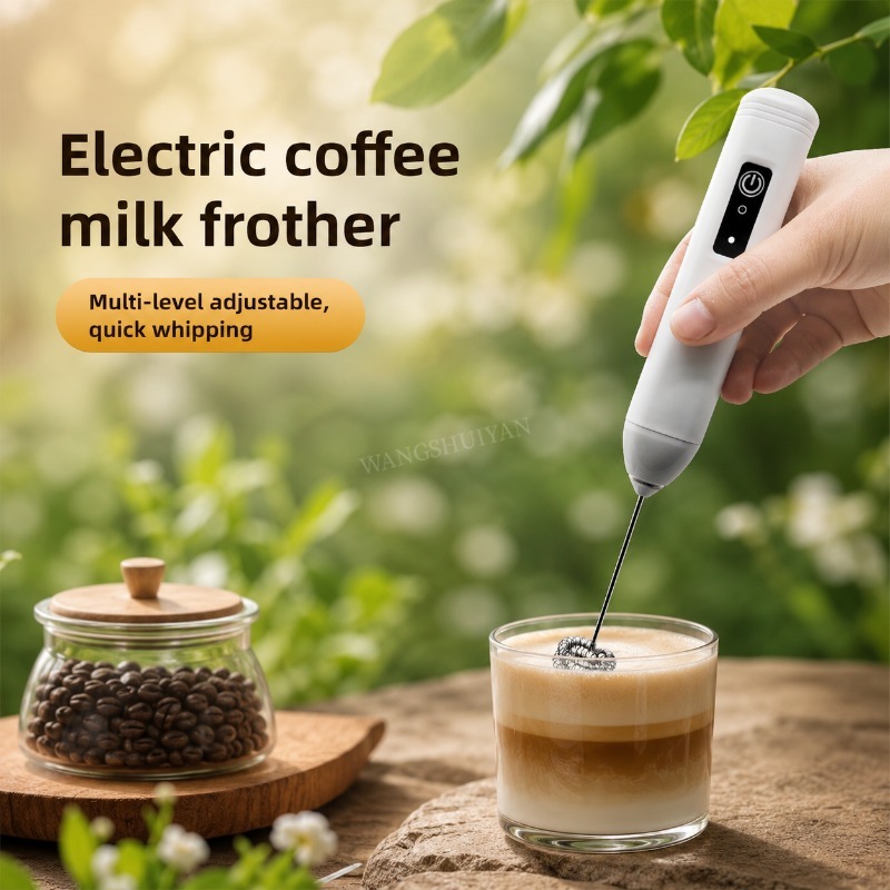 Batidoras de leche eléctricas  - Electric Milk Frother Handheld reseña y precio