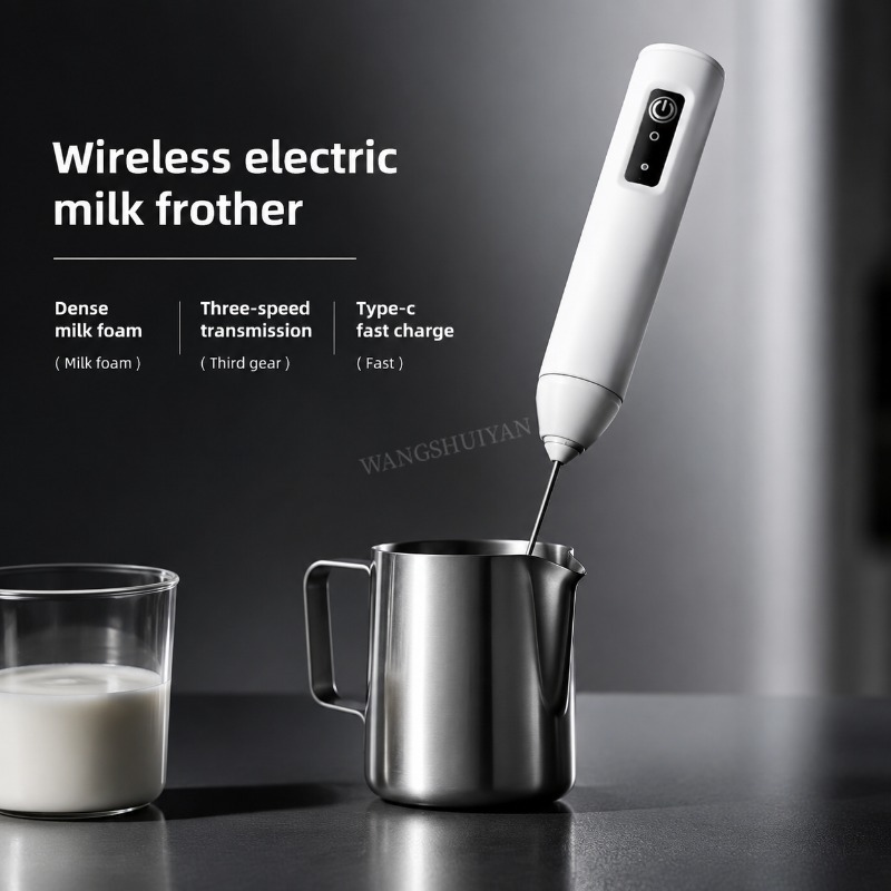 Batidoras de leche eléctricas  - Electric Milk Frother Handheld reseña y precio