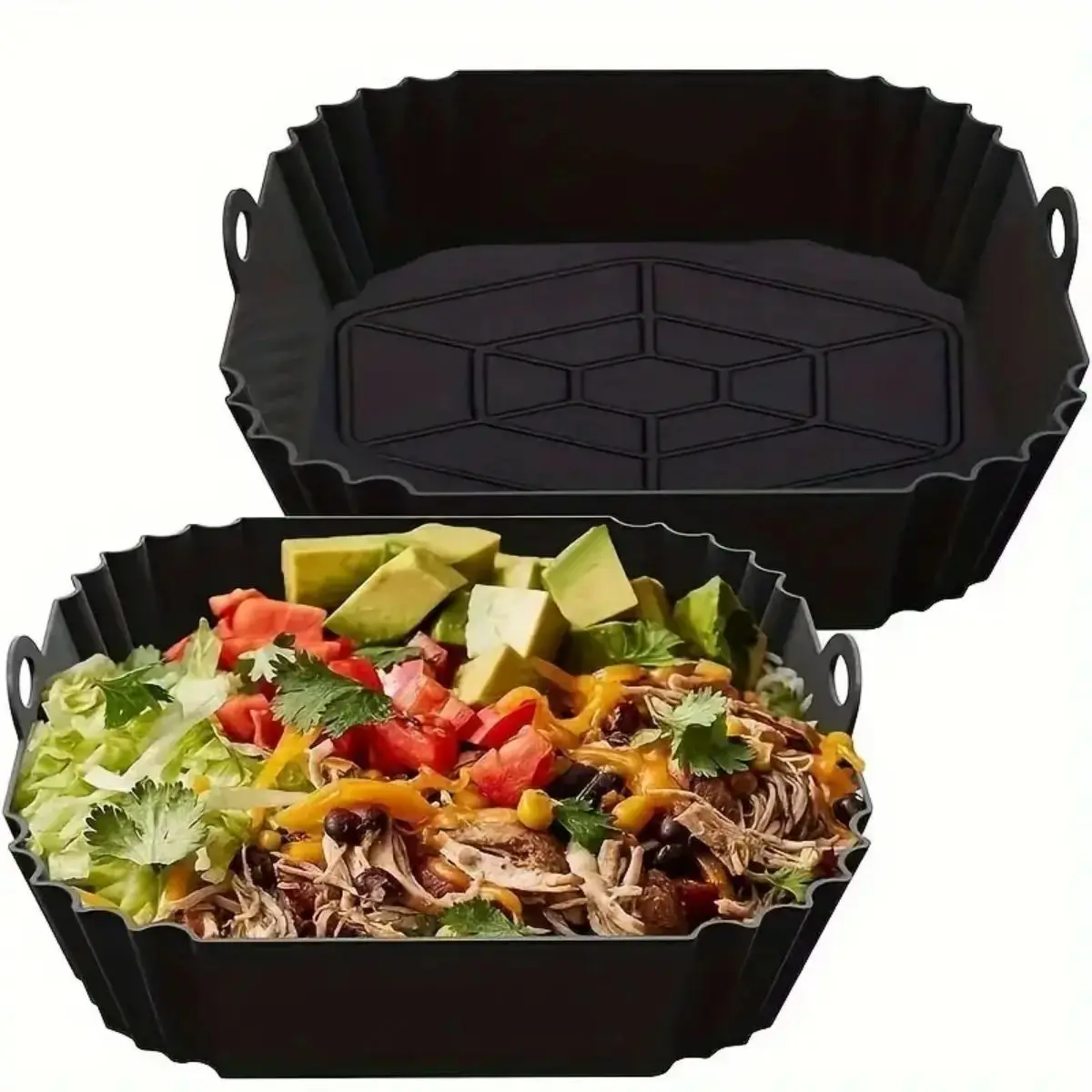 Olla de silicona reutilizable  - Air Fryer Silicone Pot Liner reseña y precio