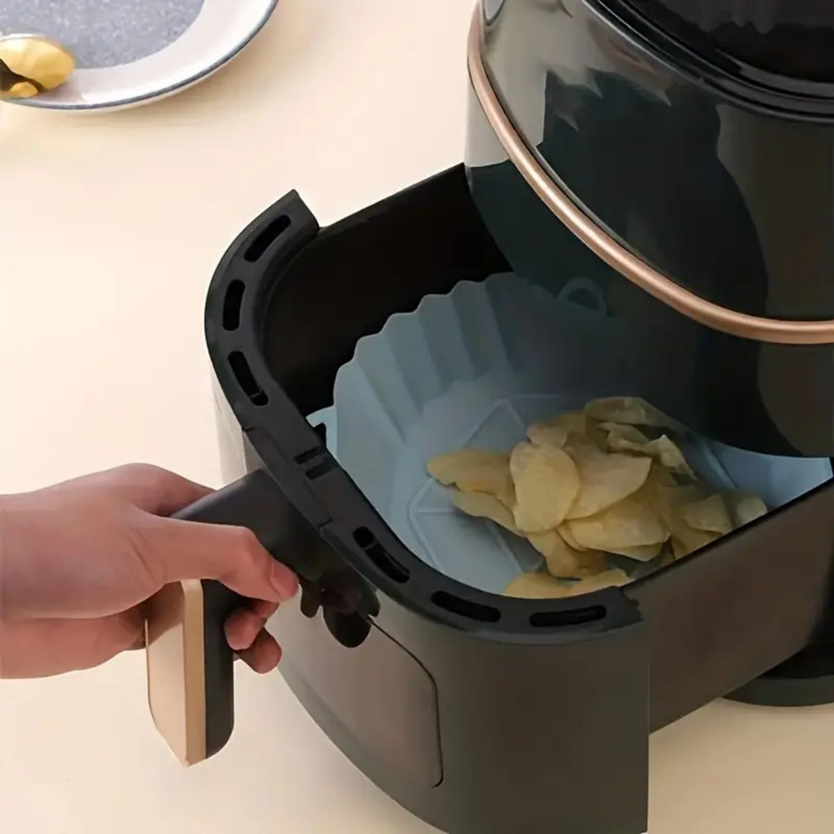 Olla de silicona reutilizable  - Air Fryer Silicone Pot Liner reseña y precio