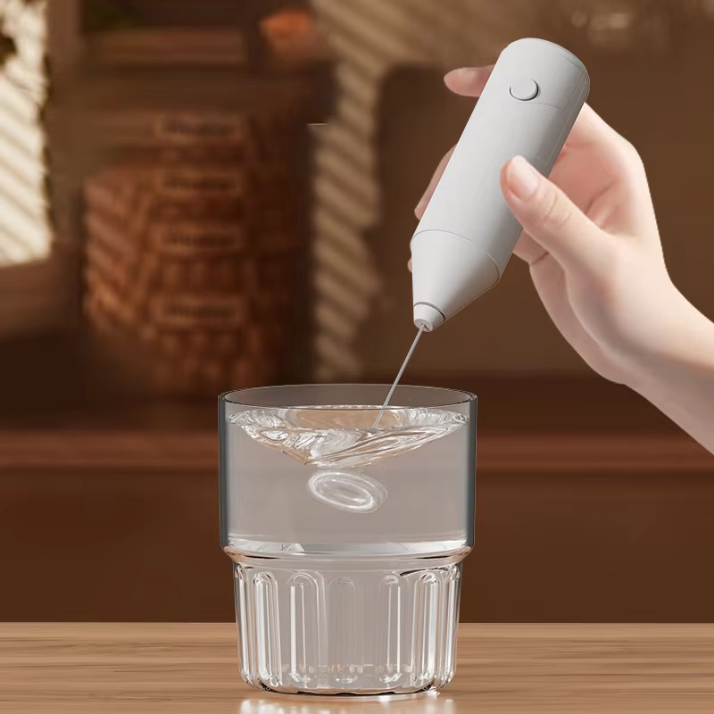 Espumador de leche portátil, f - Electric Milk Frother Handheld reseña y precio
