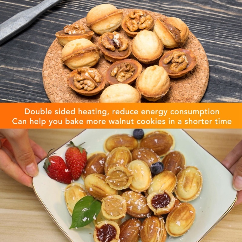 Molde Eléctrico para Galletas  - Mini Waffle Maker Machine reseña y precio