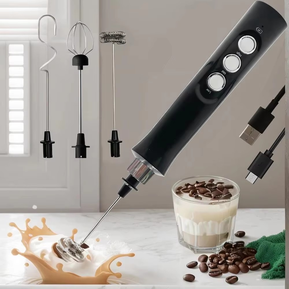 Espumador de leche eléctrico r - Portable Blender Usb Rechargeable reseña y precio