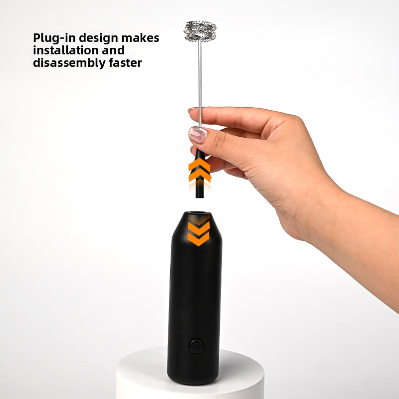 Espumador de leche portátil, b - Electric Milk Frother Handheld reseña y precio