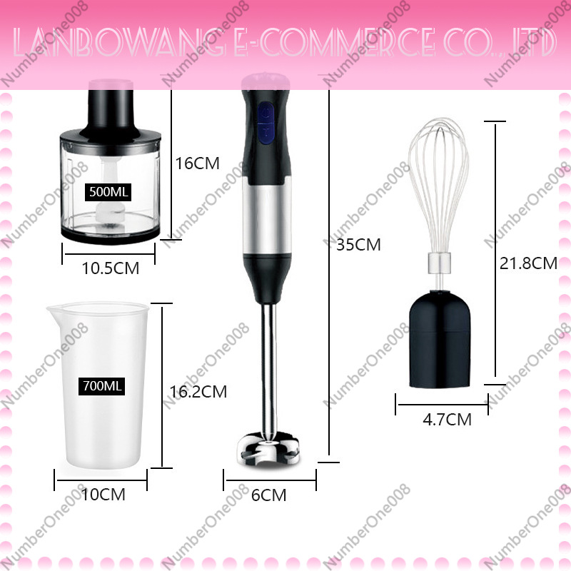 Batidora de Inmersión Manual d - Immersion Hand Blender Set reseña y precio