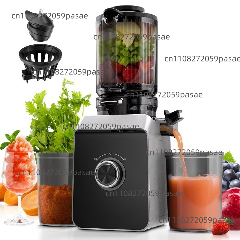 Extractor de jugo de boca anch - Electric Slow Juicer Cold Press reseña y precio