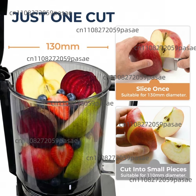 Extractor de jugo de boca anch - Electric Slow Juicer Cold Press reseña y precio