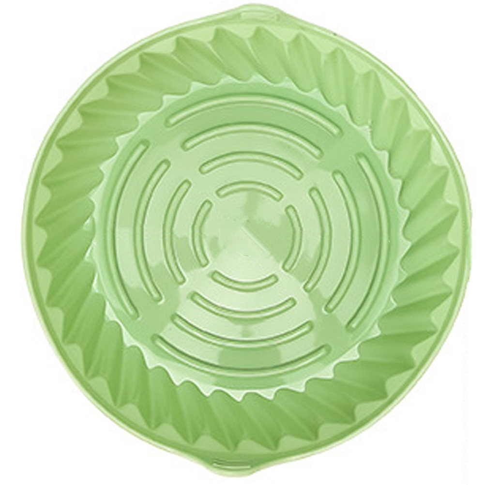 Bandeja redonda de silicona pa - Air Fryer Silicone Pot Liner reseña y precio