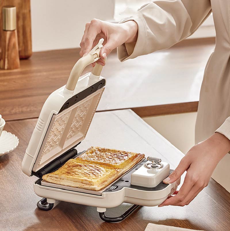 Sandwichera eléctrica multifun - Mini Waffle Maker Machine reseña y precio