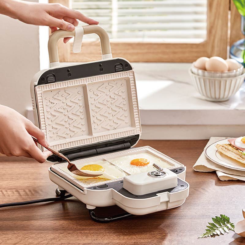 Sandwichera eléctrica multifun - Mini Waffle Maker Machine reseña y precio
