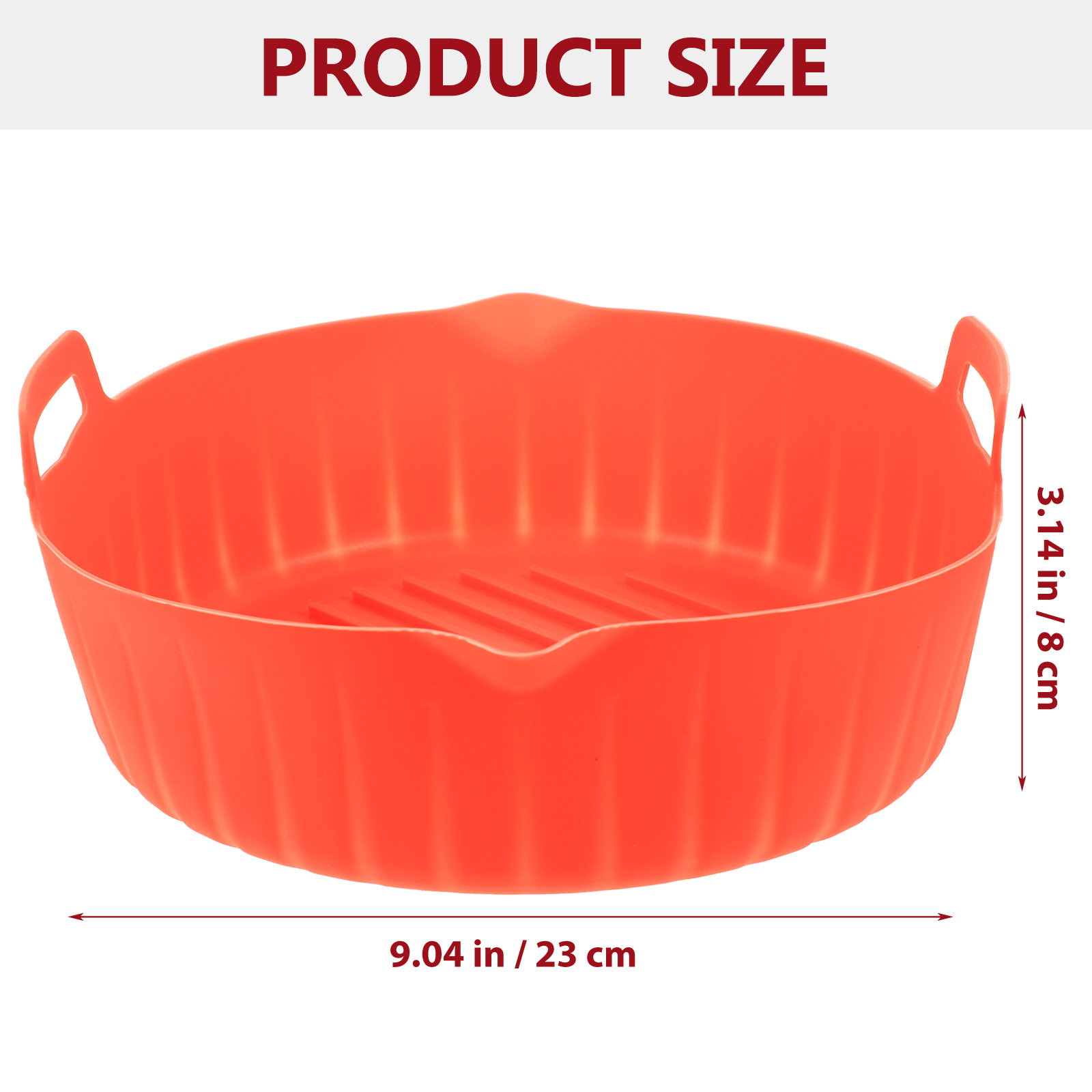 Recipiente de silicona para fr - Air Fryer Silicone Pot Liner reseña y precio
