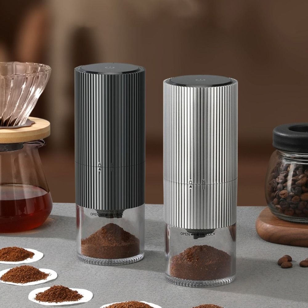Molinillo de Café Portátil con - Coffee Bean Grinder Electric reseña y precio