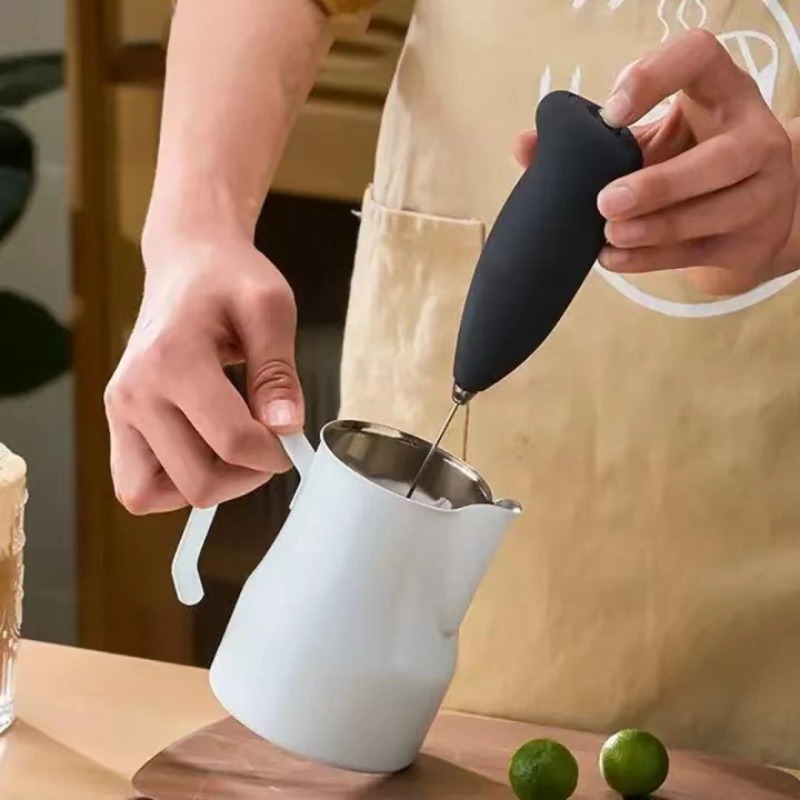 Espumador de leche MINI, recar - Electric Milk Frother Handheld reseña y precio