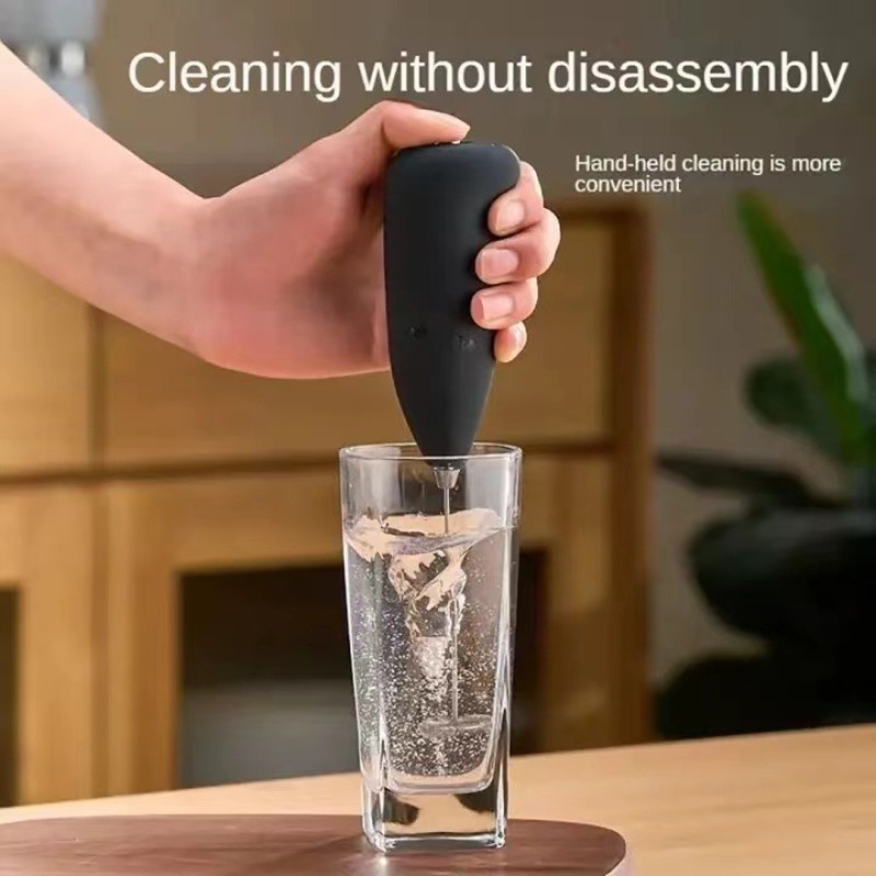 Espumador de leche MINI, recar - Electric Milk Frother Handheld reseña y precio