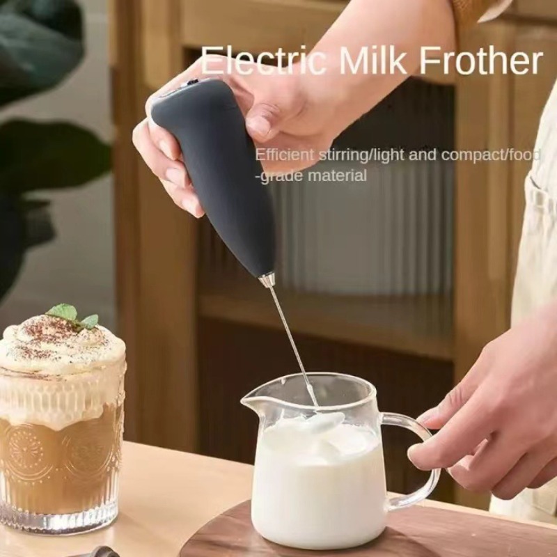 Espumador de leche MINI, recar - Electric Milk Frother Handheld reseña y precio