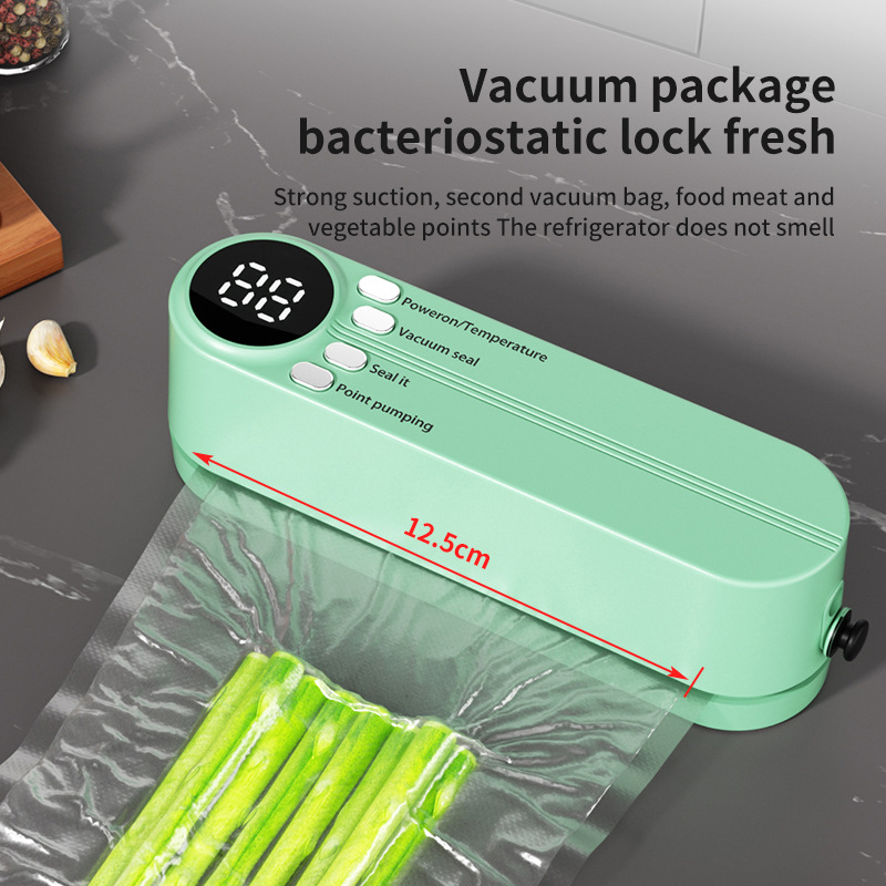 Equipo de envasado: mini sella - Food Vacuum Sealer Machine reseña y precio