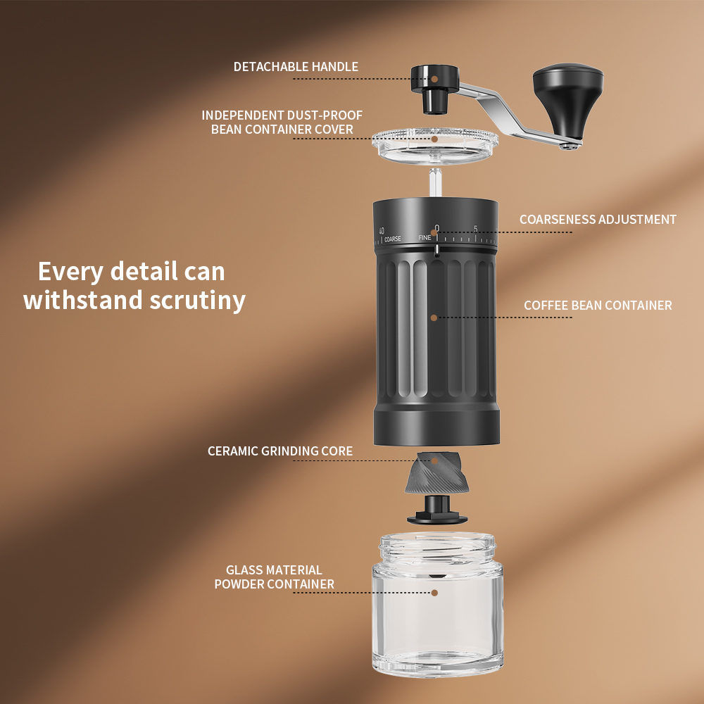 Molinillo de Café Manual Portá - Coffee Bean Grinder Electric reseña y precio